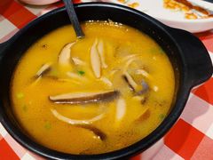 蘑菇汤莜面鱼鱼-西贝(上海新梅广场店)