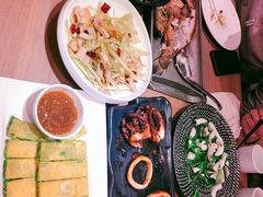 烘炸大鱿鱼-渔家灯火(明湖店)