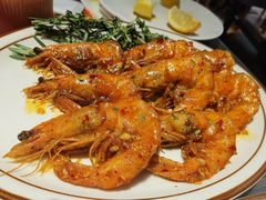 西班牙蒜香油爆虾-ZAFFERANO西班牙海鲜饭(上海首店)