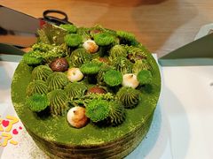 宇治抹茶小雏菊-小苍兰风铃草蛋糕甜品(沈阳店)