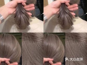 亚麻冷棕色奶茶色 怕头发容易褪黄试试这个颜色,真的太显白啦