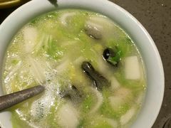 青菜肉圆粉丝汤-老头儿油爆虾(星光一期店)