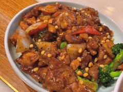 松仁爆三鲜-小吊梨汤·北京菜·烤鸭(双井乐成中心店)