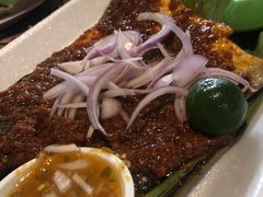 烤魔鬼鱼-东海岸人工湖美食村