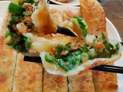 猪肉韭菜馅褡裢火烧-门框胡同褡裢火烧(赵公口店)