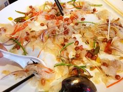 三文鱼鱼生捞起-猪肉婆私房菜(容桂总店)