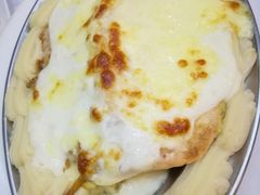 烤奶汁三文鱼-小白桦西餐厅