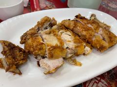 招牌蒜香鸡（半只）-玉华台饭庄(裕中西里小区店)