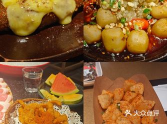 #0元玩转这座城#卤鹌鹑蛋#现炸小酥肉#锅巴土豆#烤