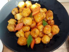 菠萝咕咾肉-朵朵开素食餐厅(后宰门街店)