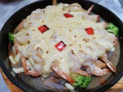 堂烹蒜蓉芝士虾-雀蓝川菜(奥体广场店)