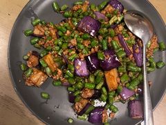 豆角肉沫烧茄子-上屿水产(鼓浪屿一店)