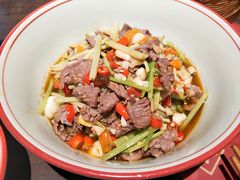 芹菜小炒黄牛肉-洞庭土菜馆(天河北总店)