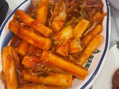 辣白菜炒年糕-华天延吉餐厅(西四总店)