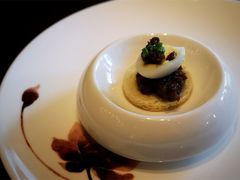 梅菜吐司配鹌鹑蛋-杭州西子湖四季酒店·金沙厅