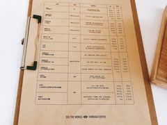 菜单-% Arabica阿拉比卡咖啡(深圳湾万象城店)