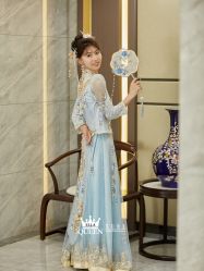点击看大图 -艾拉·女王婚纱礼服馆