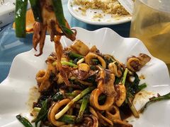 酱爆鱿鱼筒-明记海鲜大排档(巽寮湾店)
