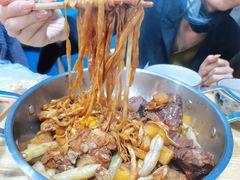 内蒙焖面-内蒙焖面大盆骨餐馆(山大路店)