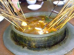 开始涮串~-四川乐山大佛长春泥锅涮串(四分局店)