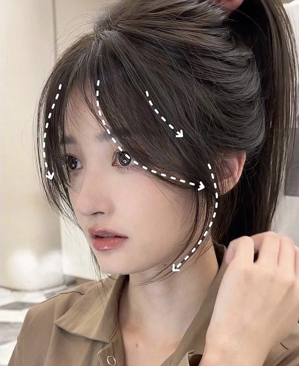 法式刘海