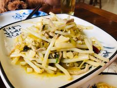 太湖芦苇根炒肉丝-美味之家·湖景农家乐(太湖东山店)