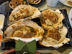 蒜蓉粉丝蒸扇贝-渔娘渔家丹东海鲜(东直门店)