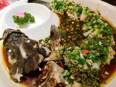 青花椒小葱淋桂鱼-味茂·老船夫1927(东海东路店)