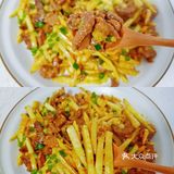㊙️家常下饭菜，牛肉炒笋丝，鲜香嫩滑！
