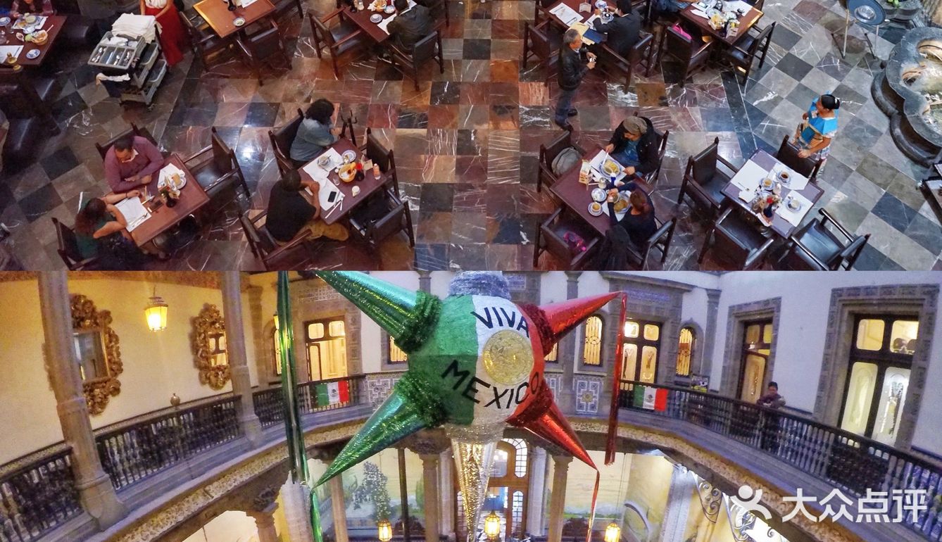 花样姐姐同款 墨西哥城的青花瓷餐厅