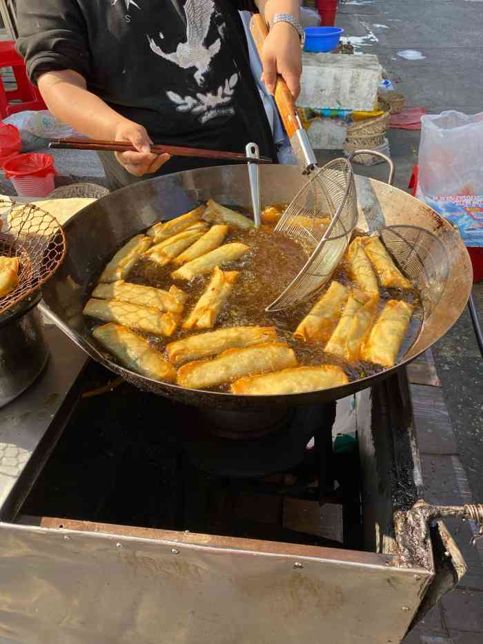 棉湖南门头春饼-"小哥说这个摊已经做了三十多年了他推荐我.