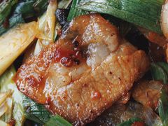 青蒜回锅肉-良泉足疗