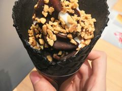 巧克力脆皮甜筒-麦当劳(欧亚大观商都店)