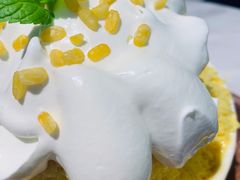 芒果肉加芒果冰淇淋-丹礼糖甜品