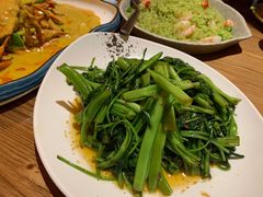 马拉盏炒通心菜-泰堤坊(淡水体育馆店)