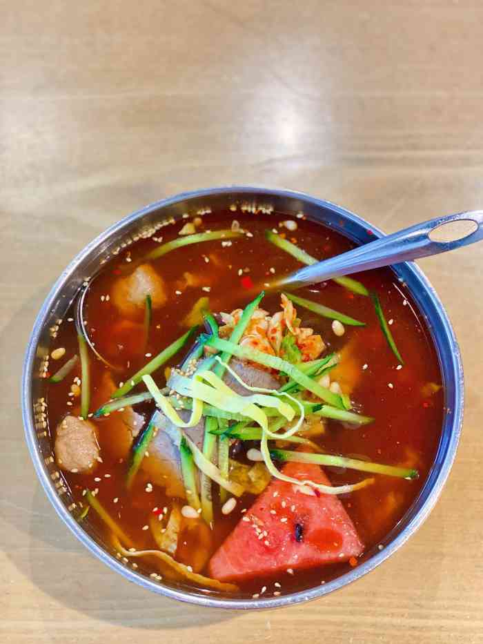 金达莱冷面(海兰路店)-"延吉之行的最后一餐,中午去的,因为下午就.