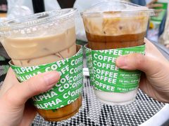 海盐拿铁-ALPHA COFFEE阿尔法咖啡(虹泉路店)