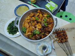 -尕有炕锅烤羊肉