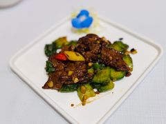 杜阮凉瓜豉汁炒牛肉-新雅粤菜馆(南京东路店)