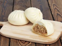 鲜汁猪肉包-馋笼小食堂-青岛大虾包(繁花里店)