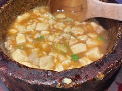 石锅鸡汤豆腐-绿茶餐厅(光谷世界城步行街店)