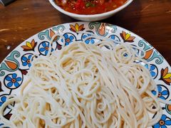 -歹歹的加个面过油肉拌面