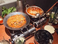铁板章鱼五花肉-春熙台韩国料理·章鱼肥牛(西丽店)