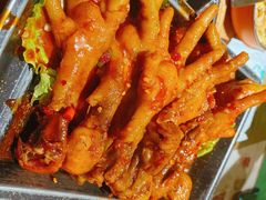 火辣鸡爪-冰川延边料理·炭烤串(原小木屋店)