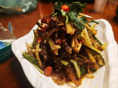 凉拌鱼皮-醉美东江·三文鱼·烧鸡公