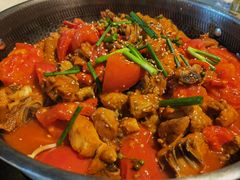 -贵州辣子鸡番茄鸡