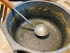 喝完的汤底-十二舍·湯物素煮(江泰潤政店)