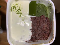 抹茶生乳かき氷-WONDER ICE 萬得冰田(建設路总店)