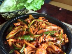 辣炒章鱼-郑阿姨的家·이모네·韩料&烤肉(武川路店)