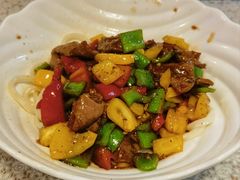 彩椒牛肉清拌面-文三里屯面馆(三里屯店)